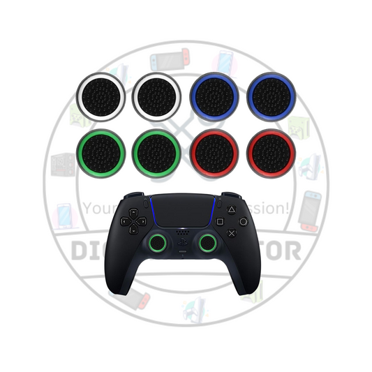 8pcs Premium Non-Slip Thumb Grips (Red,White,Green,Blue)