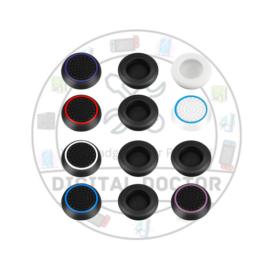 6pcs Thumb Grips (purple,red,blue,white,pink,black)