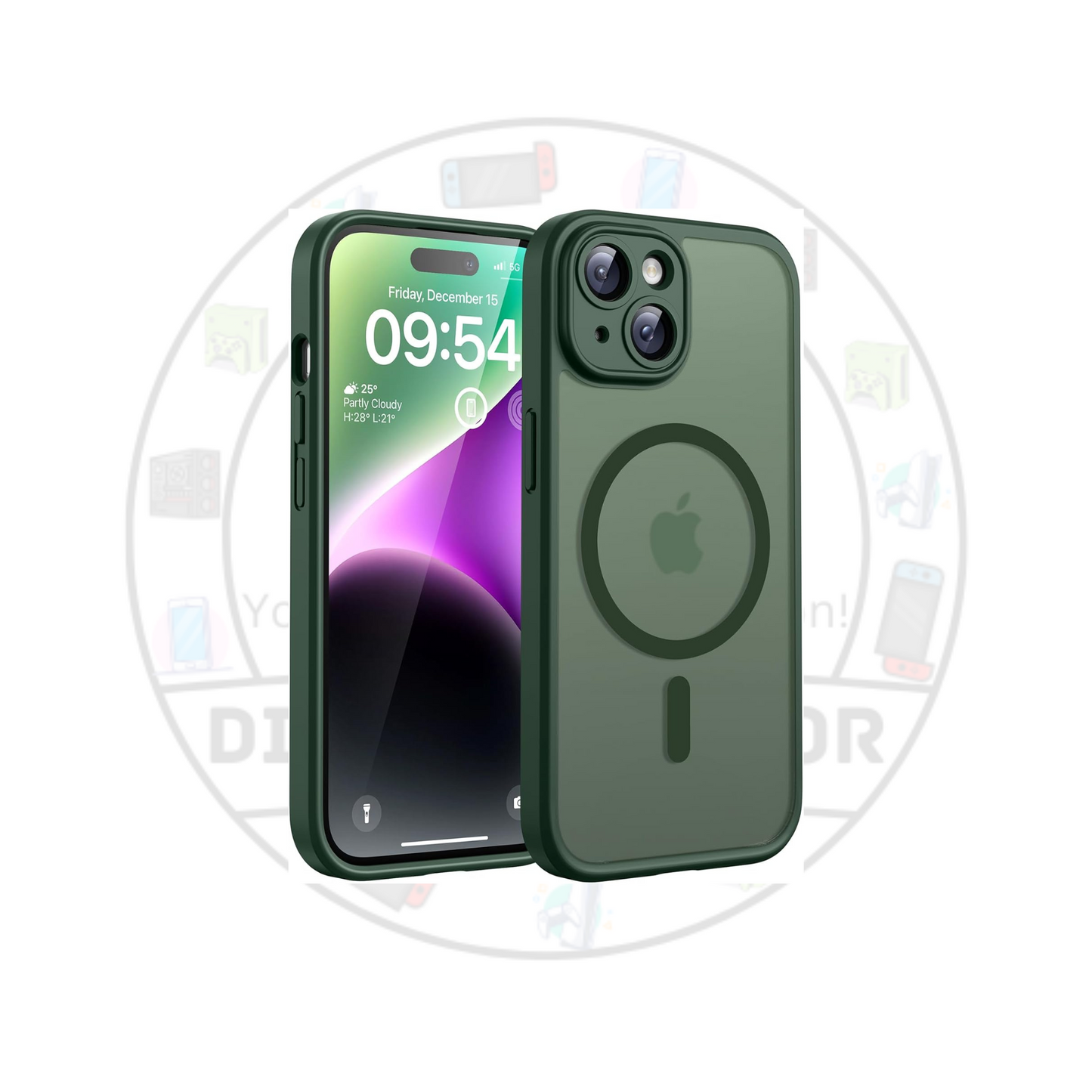 iPhone 15 Pro Case (pink.black,blue,green,clear,navy)