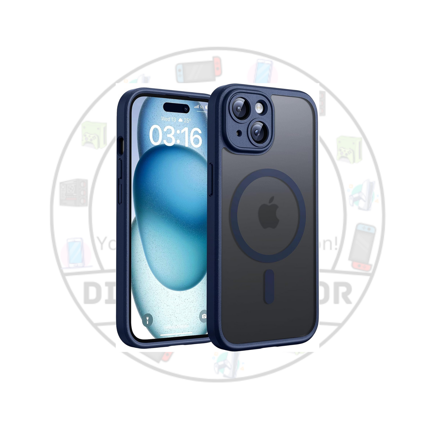iPhone 15 Pro Case (pink.black,blue,green,clear,navy)