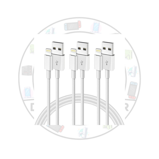 3pk Apple iPhone Charger (USB-A to Lightening)