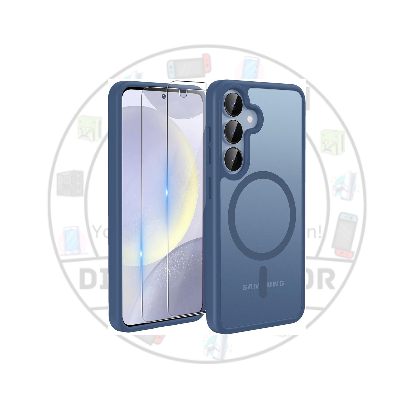 Samsung s24+s25 Case + 2 Screen Protectors