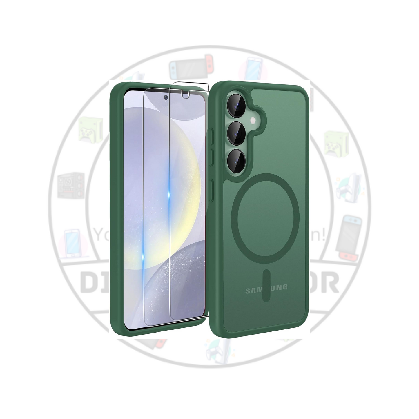Samsung s24+s25 Case + 2 Screen Protectors